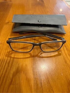 Dragon Eyeglasses Frames Kevin DR181 022 Matte Gray Clear Rectangular 54-18-140